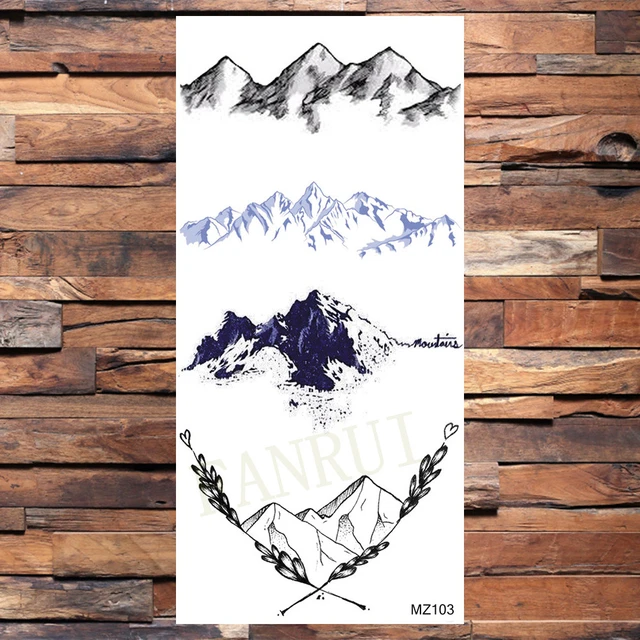 34 Magnificent Mountain Tattoo Ideas for Men & Women in 2024