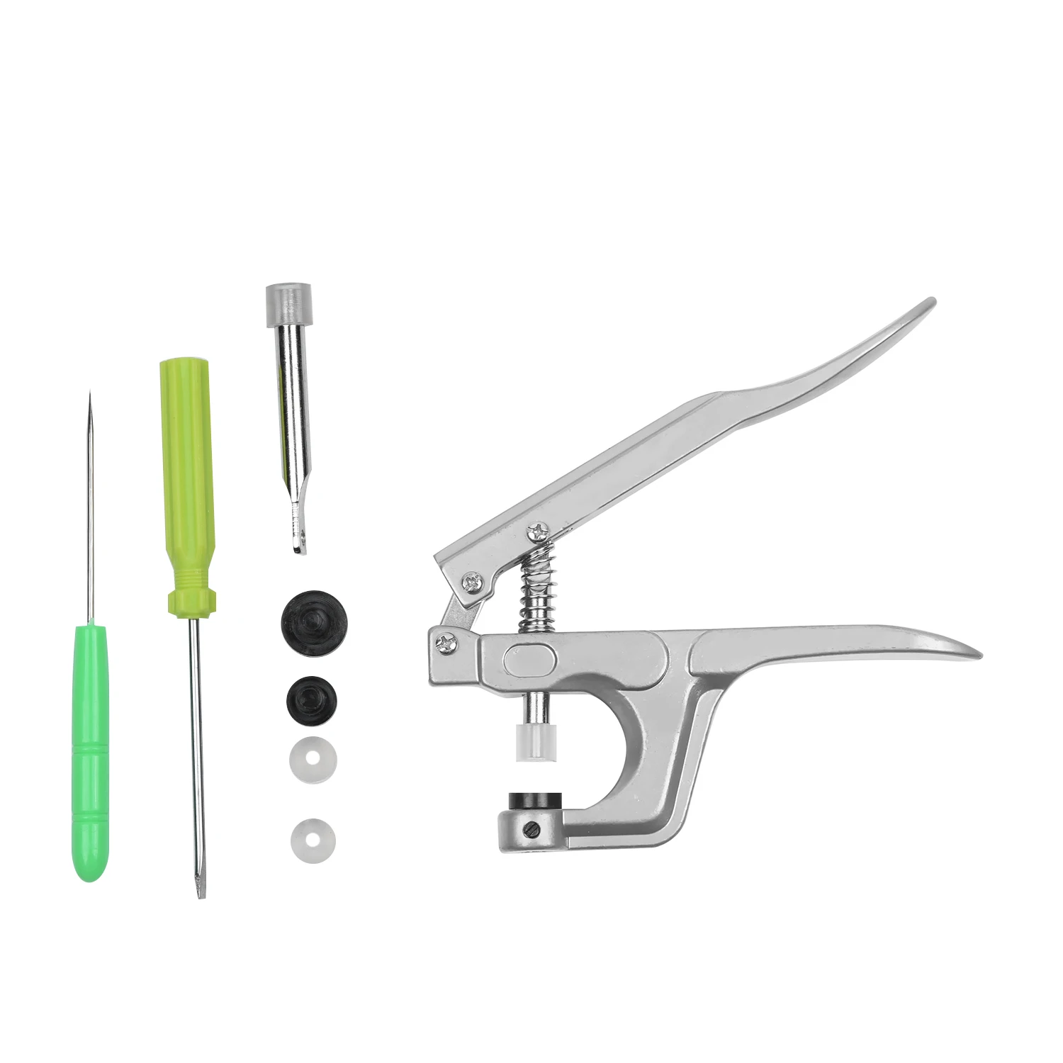 Много крепежных стопорных плоскогубцев KAM кнопка пластиковая Смола Пресс Стад