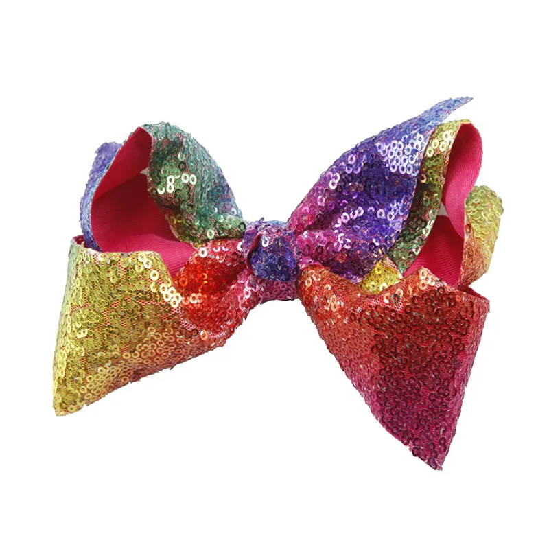 

Girls Sequin Hairpin Tie Hairpin Ribbon Bows Hair Clip Girl Accessories Embroidered Glitter Headbands Barrettes Headwear