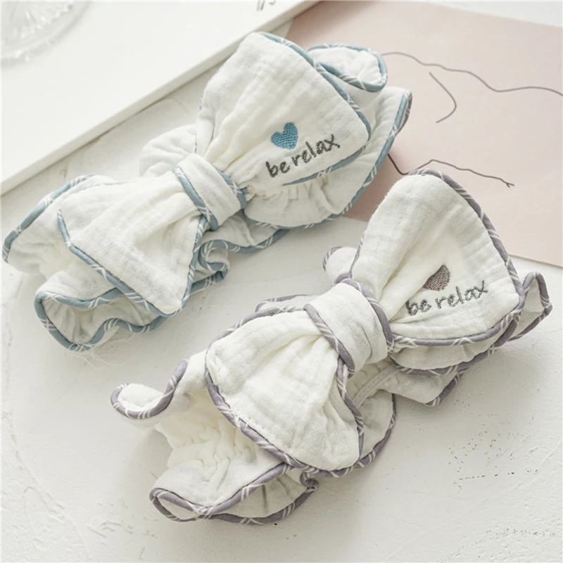 

Women Makeup Headbands Bow Hair Accessory Headband Girls Face Washing Hairband White Headbands Turban Headwrap Elastic Hairbands