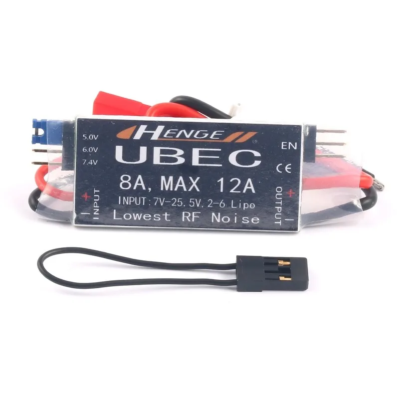 Выход HENGE 8A UBEC 5V / 6V 6A Max 12A вход 7V 25 5 V 2 6S Lipo 6 16 Cell Ni MH переключатель модель BEC для