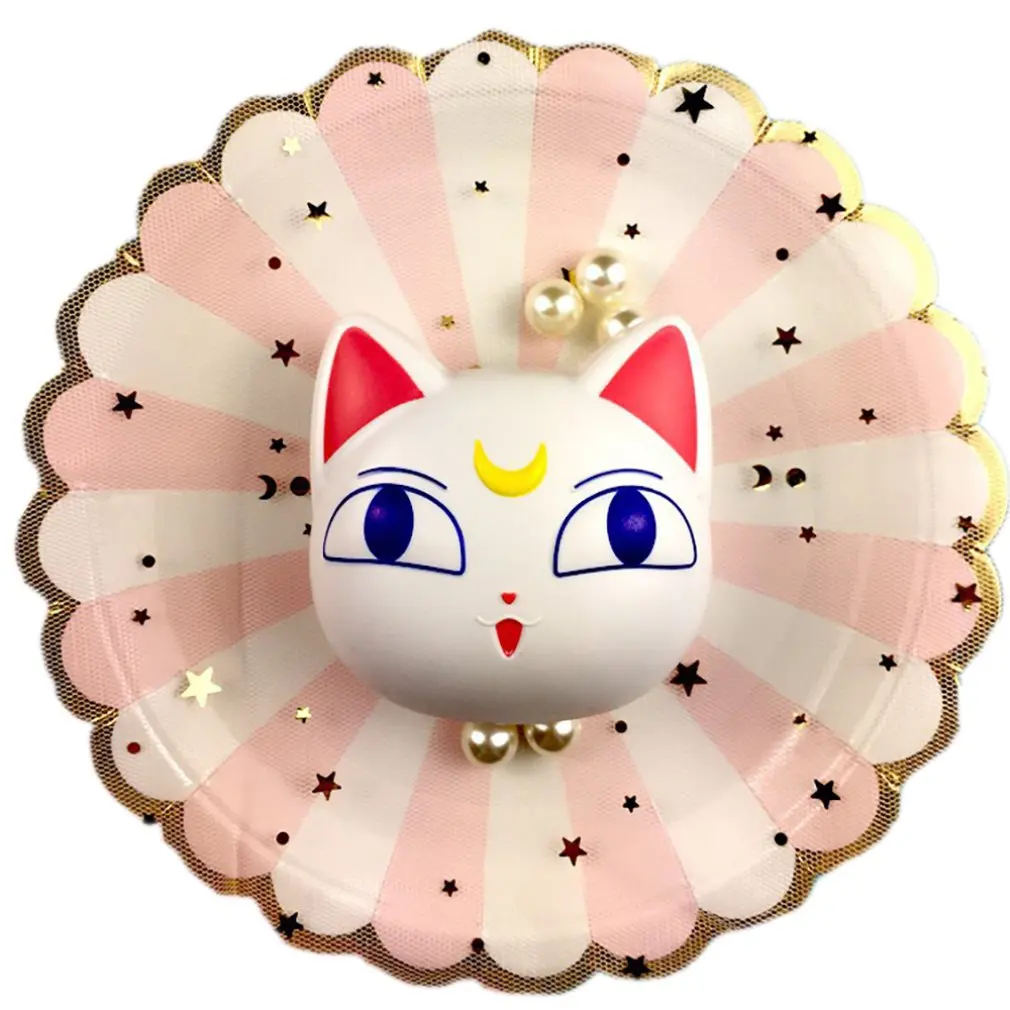 Косметичка для кошек 8016 Luna Cat комплект для ухода за глазами портативная коробка для контактных линз для дома и путешествий зеркальная коробка для хранения