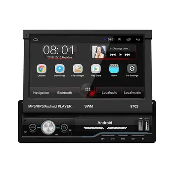 

7-inch Android 10.1 1 Din Quad-Core Car GPS Navigation Player Universal Car Radio WiFi Bluetooth MP5 FM Multimedia Stereo Player