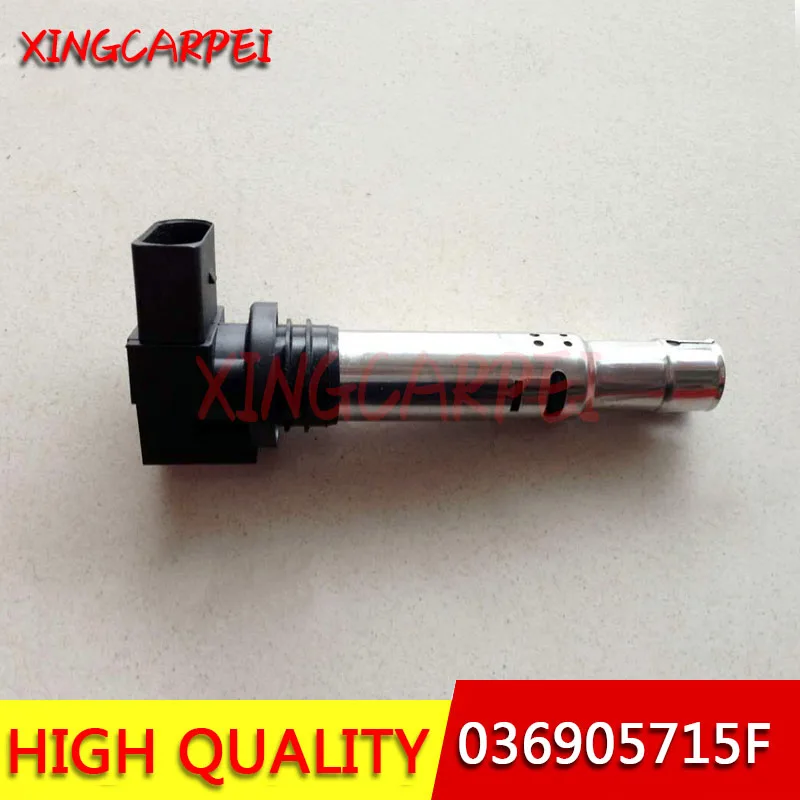 Катушка зажигания 036905715F для Volkswagen Golf Caddy Beetle Polo Skoda Audi 036 905 715 F автомобильные