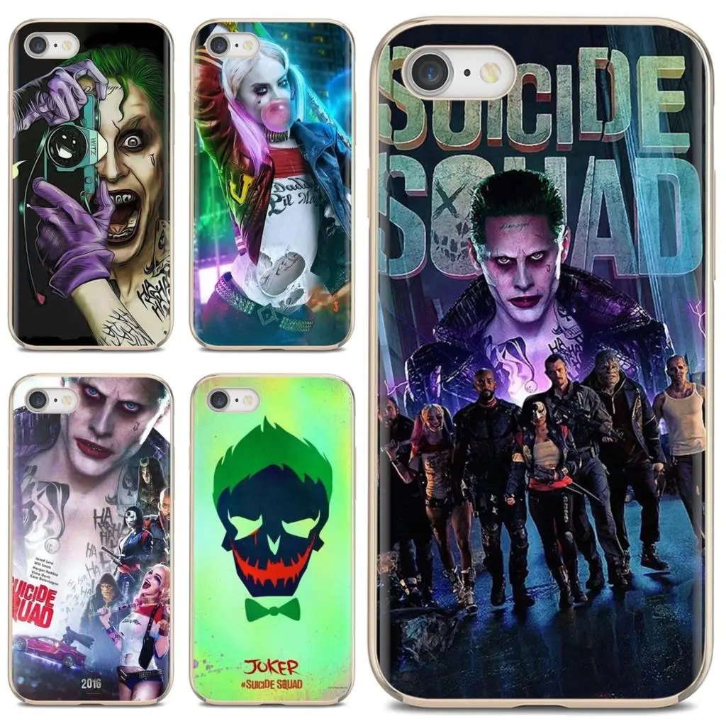 Силиконовый чехол Harleys-Quinns-Jokers-отряд самоубийц для Samsung Galaxy S7 S8 S9 S10E S20 FE Note 10 20 Edge Lite