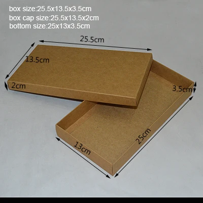 10 Stück Geschenkbox-Verpackung mit Deckel, quadratische Kraft-Bastelverpackung, personalisierte Papierbox, individuelle Kartons mit Logo – Detail 13