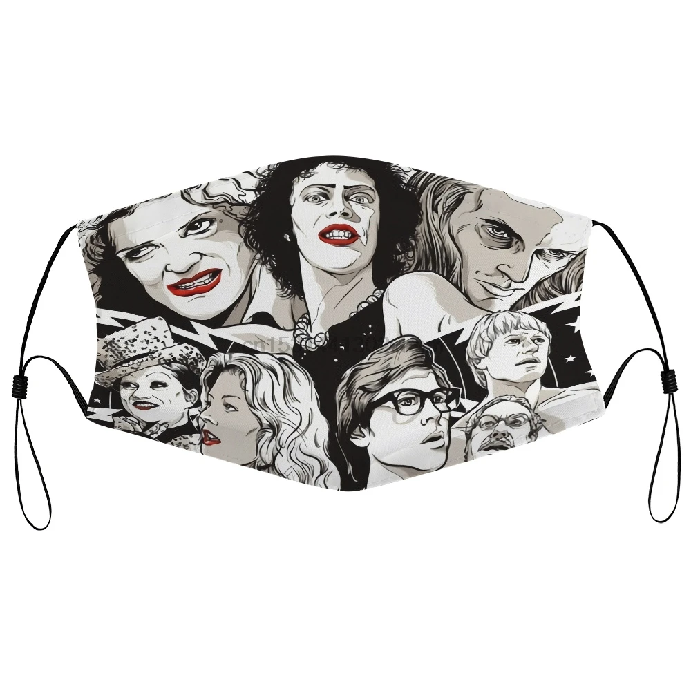 Пылезащитная маска с фильтром Rocky Horror Постер для шоу фильмов Мужской Забавный