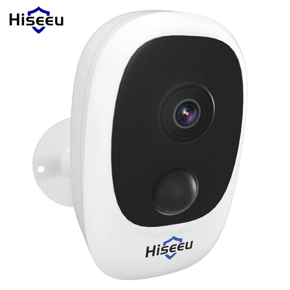 IP камера Hiseeu аккумуляторная 1080P Wi Fi с датчиком движения|Камеры видеонаблюдения| |