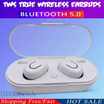 

Mini TWS Wireless Bluetooth 5.0 Earbuds Stereo Headset In-ear Earphone
