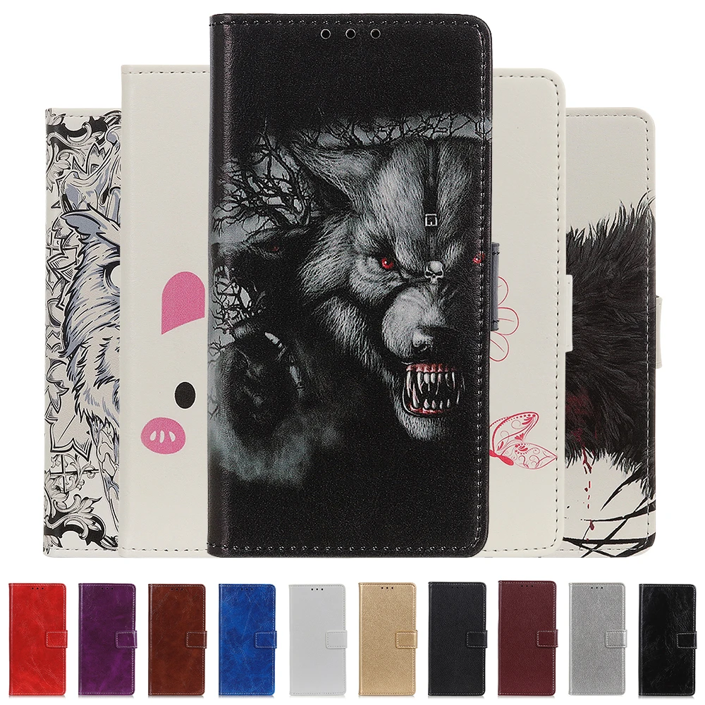 

Flip Case For Vodafone Smart N10 N9 Lite X9 V10 Cover Cartoon PU Leather Kickstand Shockproof Case For Vodafone Smart E9 C9