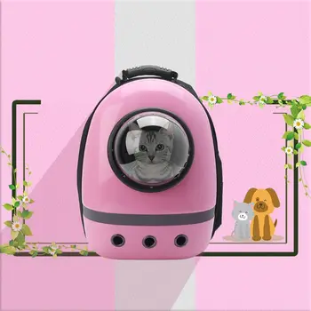 

Pet Carriers Breathable Travel Bag Space Capsule Backpack Cat Dog Rucksack H8WD