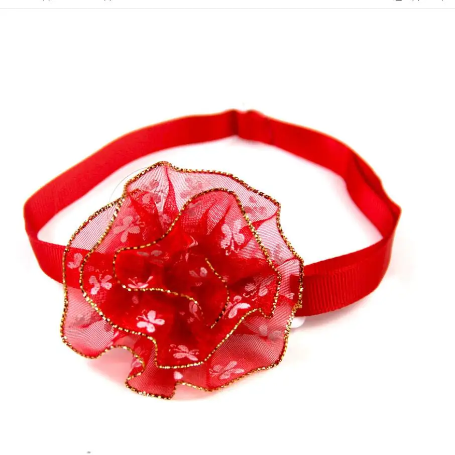 50 шт./лот Рождество День Святого Валентина праздничная собака 3D цветок