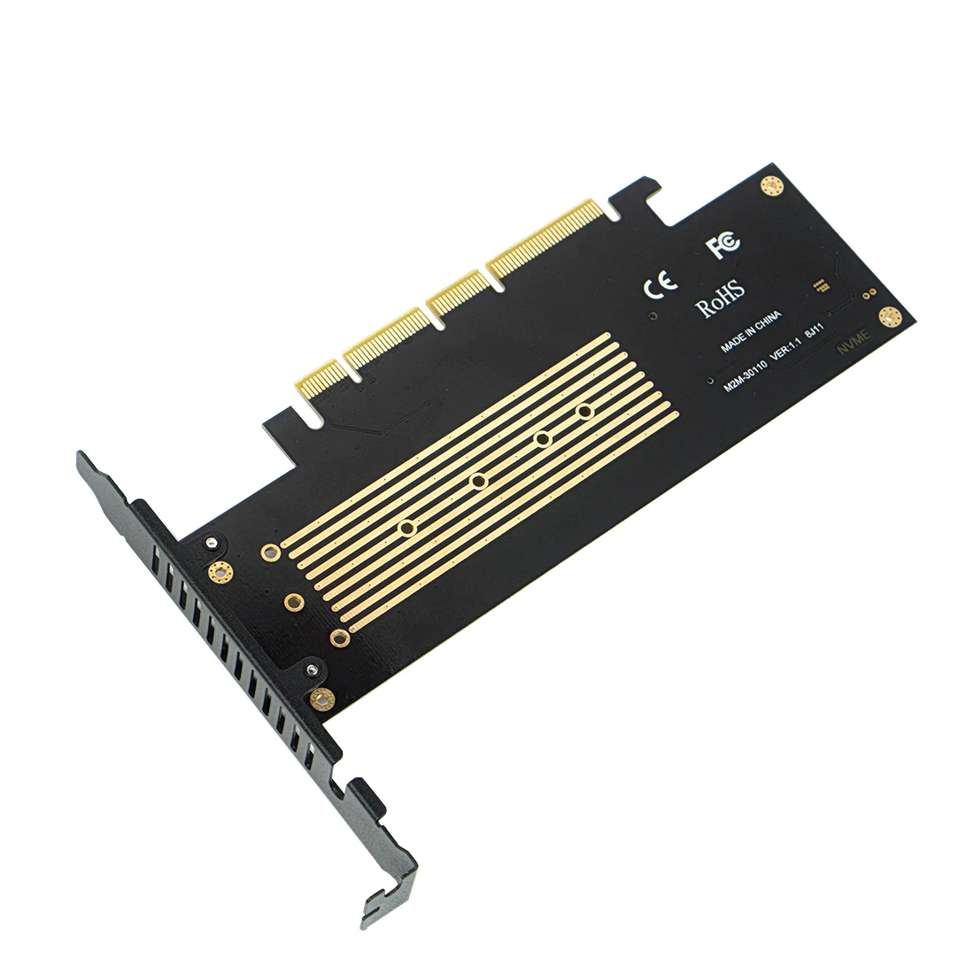 Высокоскоростная M.2 для NVMe SSD на PCIe Плата расширения M key поддержка PCIE 3 0 X4 x16 от 2230