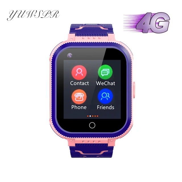 $US $41.97  Children 4G watch remote monitoring GPS LBS Positioning video chat waterproof camera SIM card SMS t