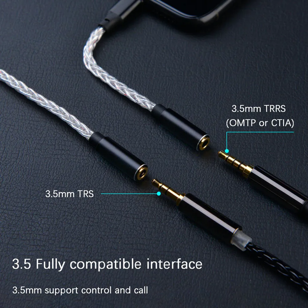 Cabo para iPhone, C101, DAC, 8 Stands,