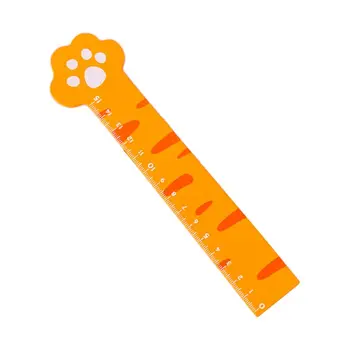 

15cm Kawaii Cat Paw Wooden Ruler Measuring Tools School Office Supply Kids Gift