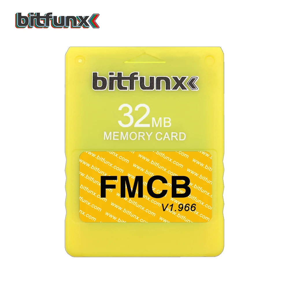 Игровая карта Bitfunx PS2 32 Мб 1 966 FMCB для Playstation2 разных цветов|Картриджи| |