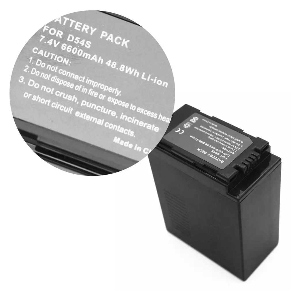 D54S полностью расшифрованный Батарея для цифрового фотоаппарата Panasonic Lumix DMC-LX5 LX5GK LX5K LX5W LX7 LX7GK LX7K