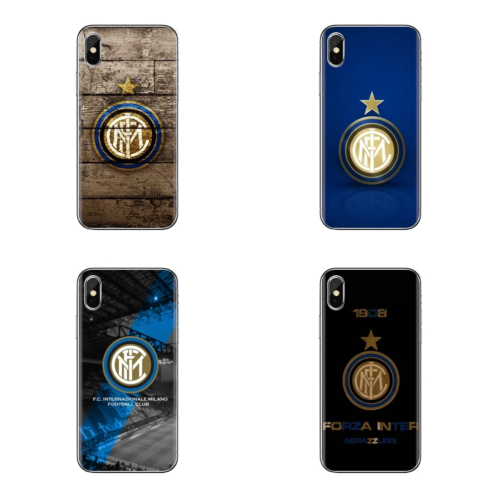 Чехлы из ТПУ для huawei G7 G8 P7 P8 P9 P10 P20 P30 Lite Mini Pro P Smart Plus 2017 2018 2019 логотип Internazionale FC |
