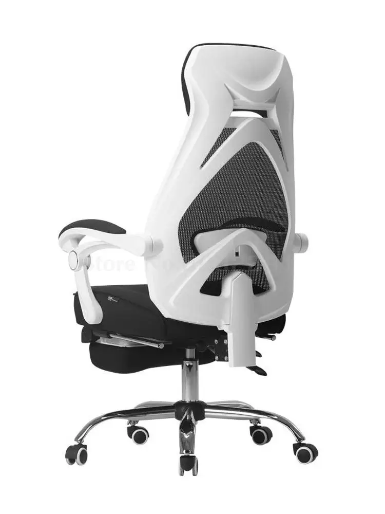 Black and white Computer Chair Household Electric Competitive Chair