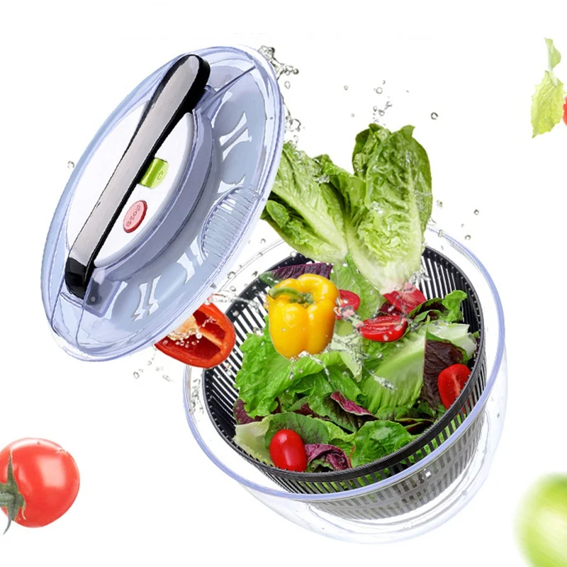 Ручной осушитель для фруктов и овощей сушилка корзина уборки кухонный корзины