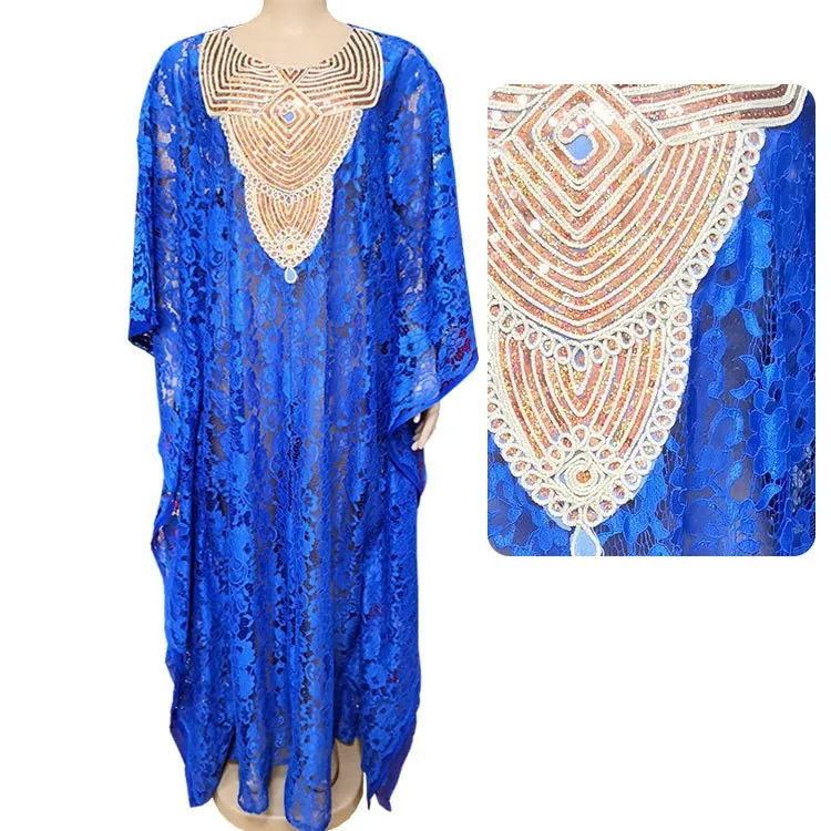 Женское длинное платье в африканском стиле свободная юбка из водорастворимого