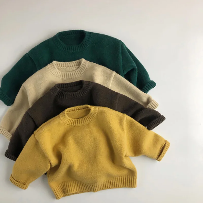 Kids Knitwear Sweaters Boys Girls Pullover