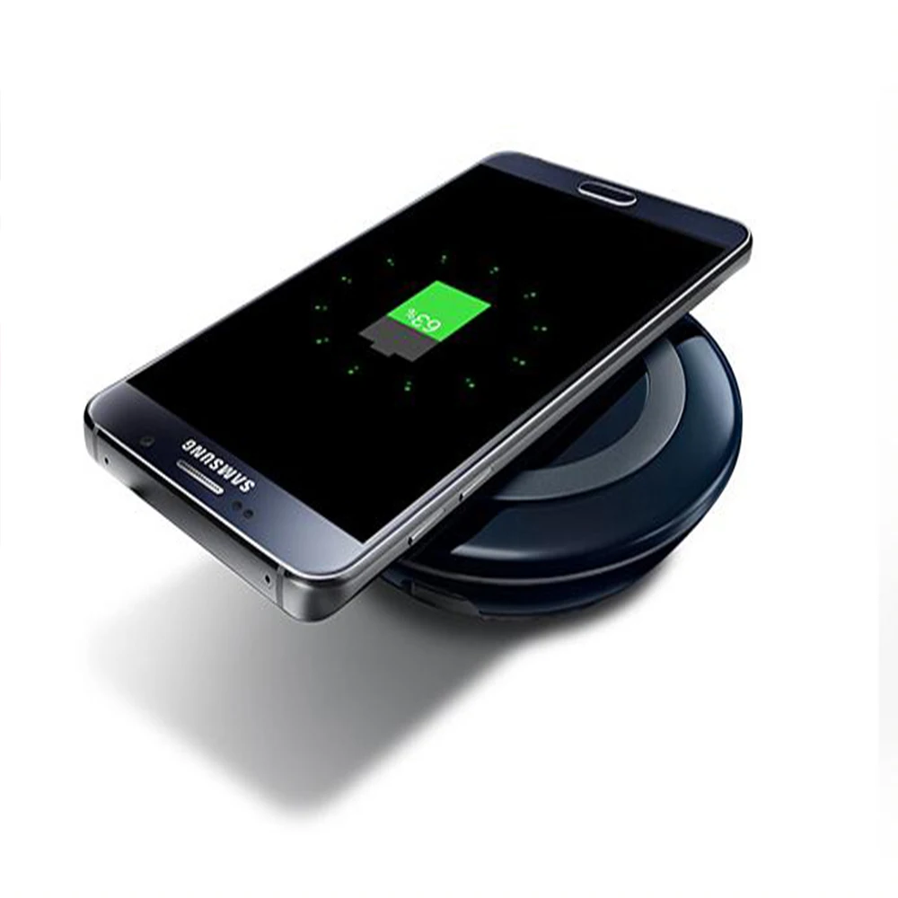 Original Samsung Wireless Charger Adapter qi Charge Pad For Galaxy S7 S6 EDGE S8 S9 S10 Plus Note 4 5 For Iphone 8 X XS XR mi 9 23