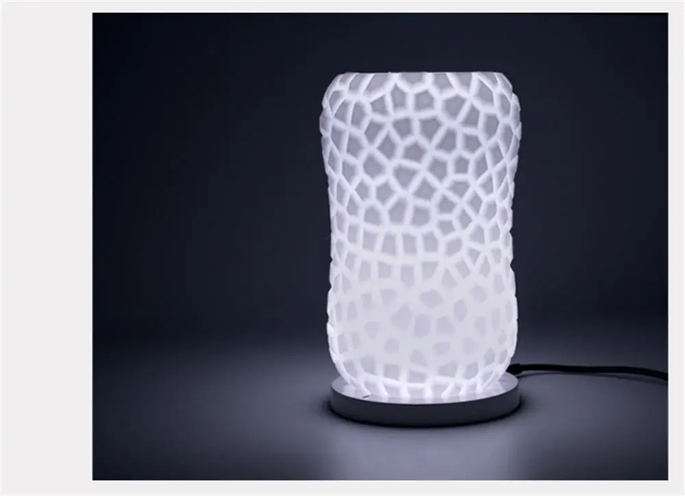 Прямая поставка 3D печать светодиодный лампы для ночного света USB праздник белые теплые украшения сменная Плавная затемнение настольный ночник
