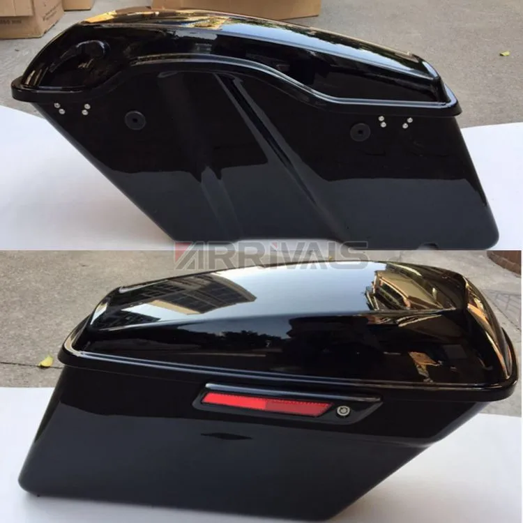 Мотоциклетная жесткая седельная сумка, багажная коробка для Harley Touring Road King FLHRC Street Electra Glide Ultra