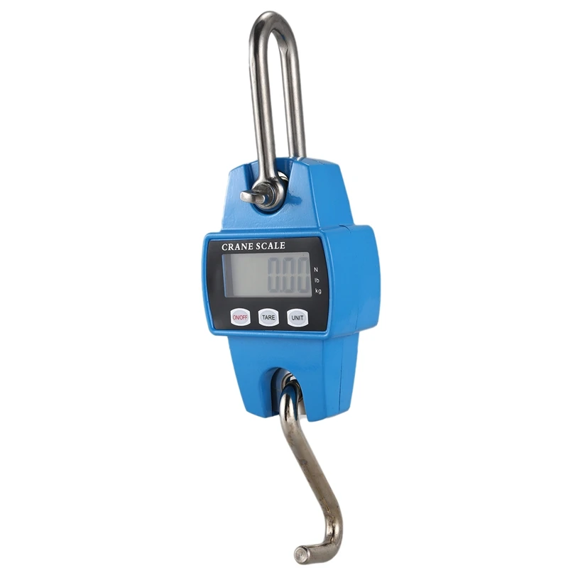 

Mini Crane Scale Portable LCD Digital Electronic Hook Weight Heavy Hook Scale Kitchen Weight Tool