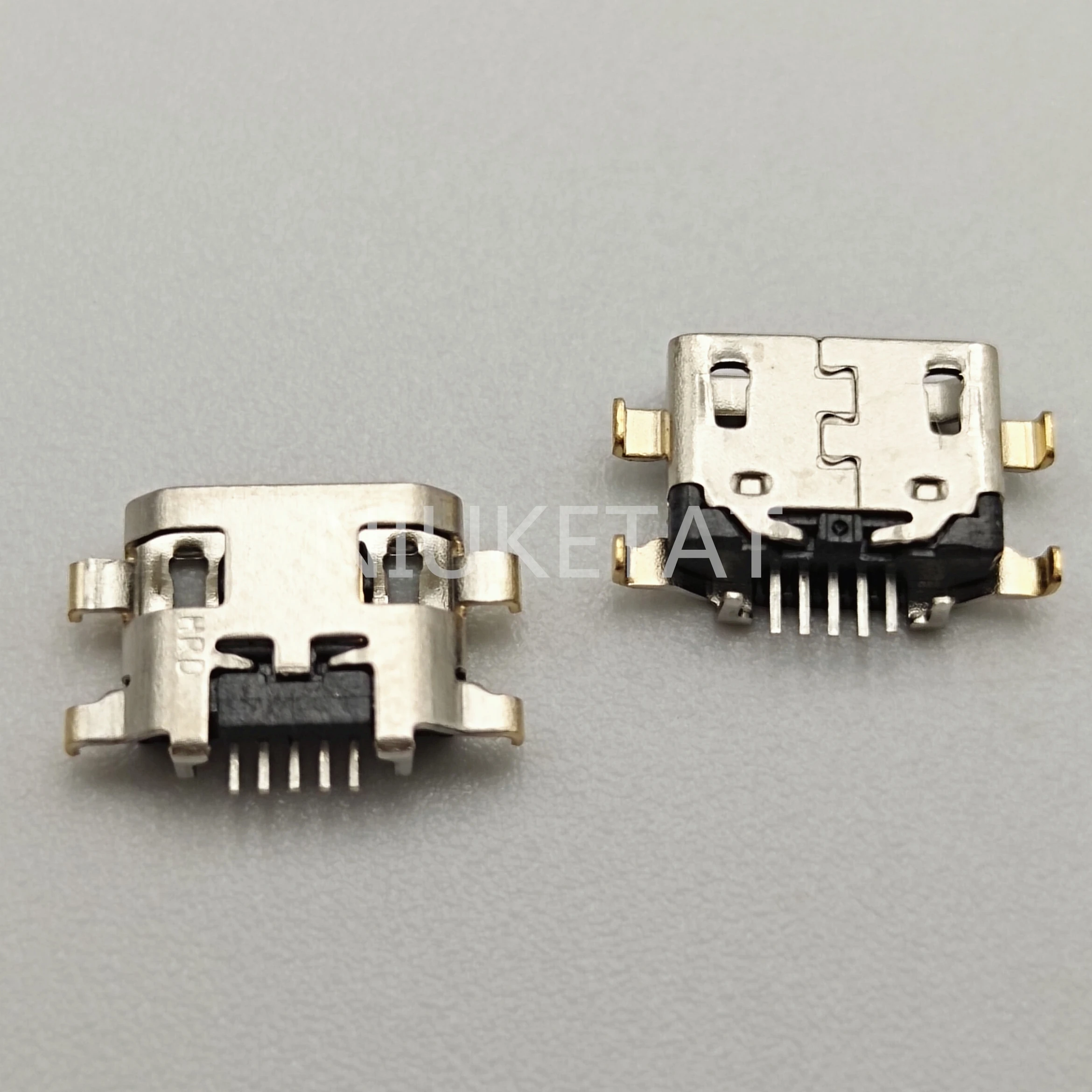 50pcs Micro USB Jack Charging Socket Port Plug Dock Connector Heavy plate 1.2mm Samsung A10 A10s Motorola e5 play Moto E6