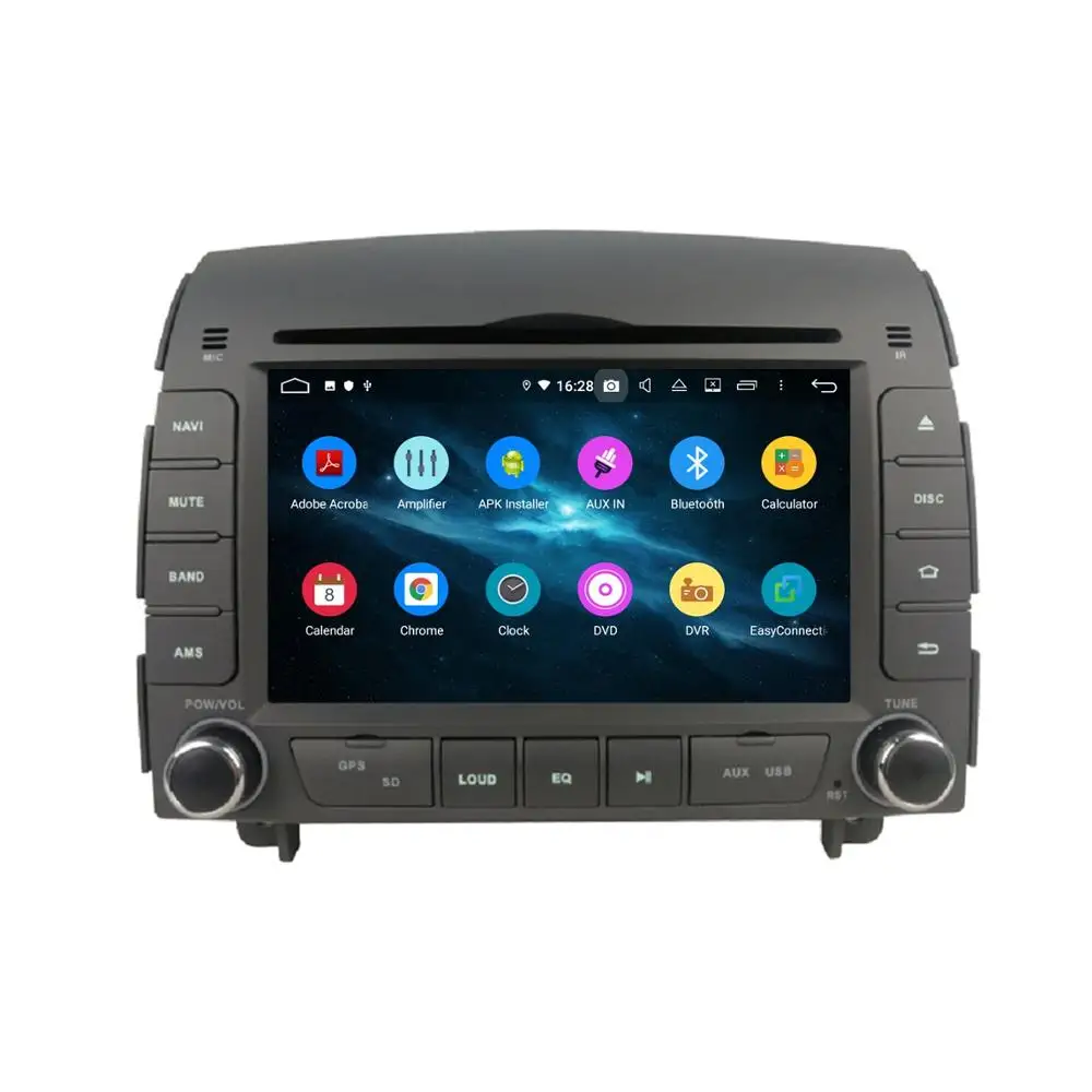 DSP 4 Гб+ 64 Гб Восьмиядерный 6," Android 9,0 автомобильный dvd-плеер для hyundai SONATA 2004-2008 RDS радио gps Bluetooth wifi USB Mirror-link