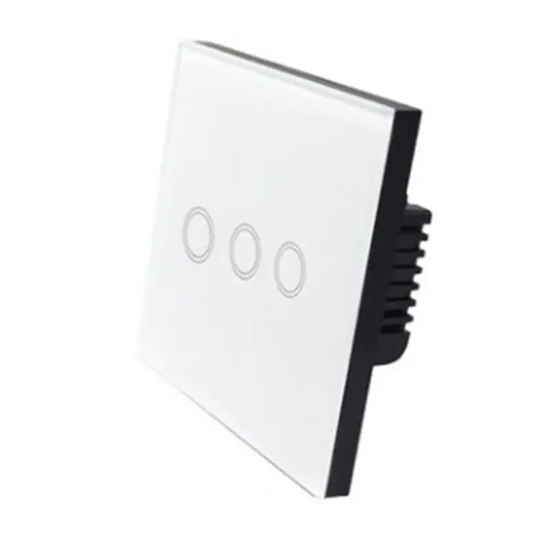 3W Wifi 2,4G умный дом сенсорный выключатель настенная панель 220V ЕС стандартный умный светодиодный 448A - Цвет: 3W