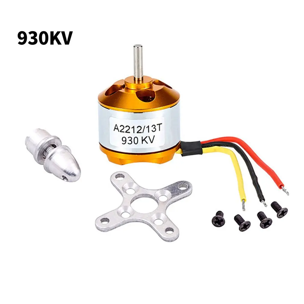 

High Efficiency A2212 Brushless Motor Coated With Banana Head Airplane Model Airplane Accessories Spare Parts