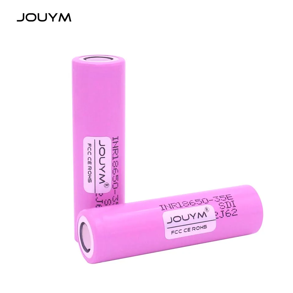 Аккумулятор JOUYM 18650 литий-ионный аккумулятор 3 7 В 3500 мАч 35E литиевые батареи |