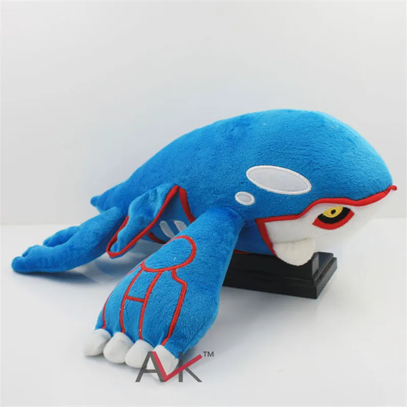Плюшевая кукла Покемон Pokemon Kyogre мягкая игрушка 370 мм из аниме монстр игрушки