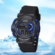 Модные цифровые электронные светодиодный часы relogio, мужские спортивные водонепроницаемые часы на открытом воздухе, часы в подарок, дропшиппинг#9730