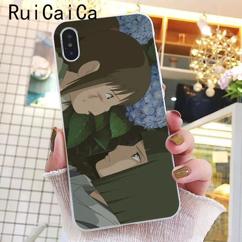 Ruicaica мультфильм студия Ghibli Унесенные спиралью Мягкий силиконовый чехол для телефона iPhone 8 7 6 6S Plus X XS MAX 5 5S SE XR 10 Чехол - Цвет: A9