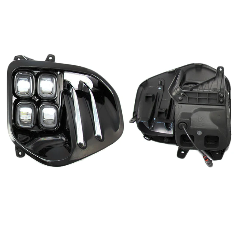 Автомобильные белые светодиодные DRL фары противотуманные дневные ходовые огни