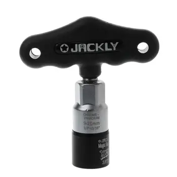 

1 set Compact Universal Socket Wrench Sleeve Grip Power Drill Adapter 9-21mm Multifunctional