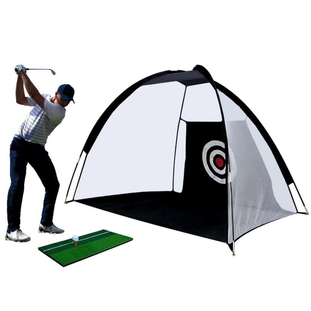 golf practice tent
