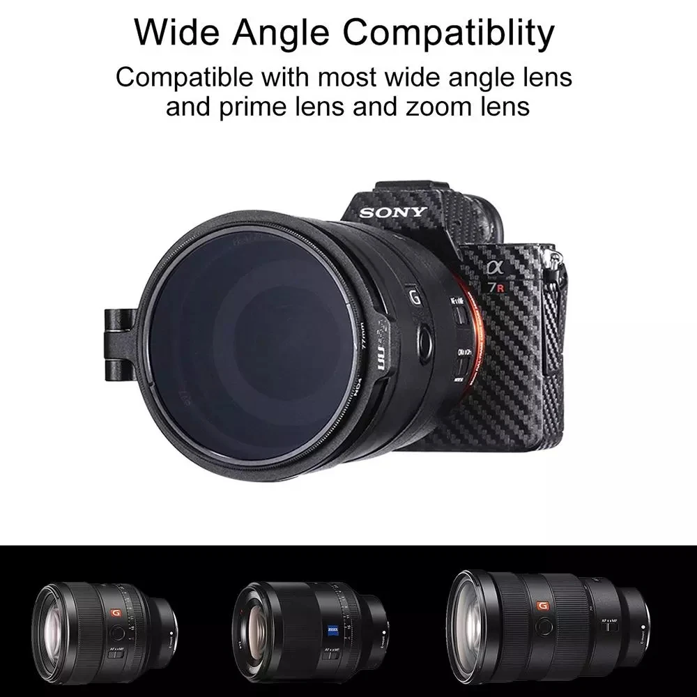UURig RFS ND фильтр быстросъемное кольцо аксессуар для камеры DSLR Быстрый переключатель кронштейн DSLR Объектив монтаж с защелкой зажим r60