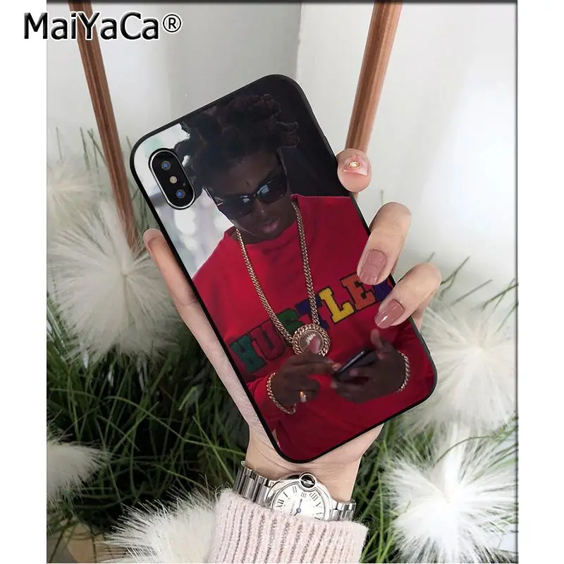 FHNBLJ Kodak Black Rapper High Quality Silicone Phone Case for iPhone 11 pro XS MAX 8 7 6 6S Plus X 5 5S SE XR SE2020