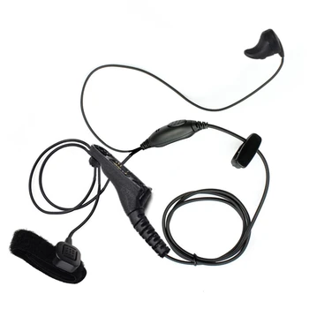 

Two Way Ear Bone Vibrate Ptt Headset for Motorola Xir P8268 P8260 P8200 Apx4000 Apx2000 Apx6000 Xpr6300 Mtp6550
