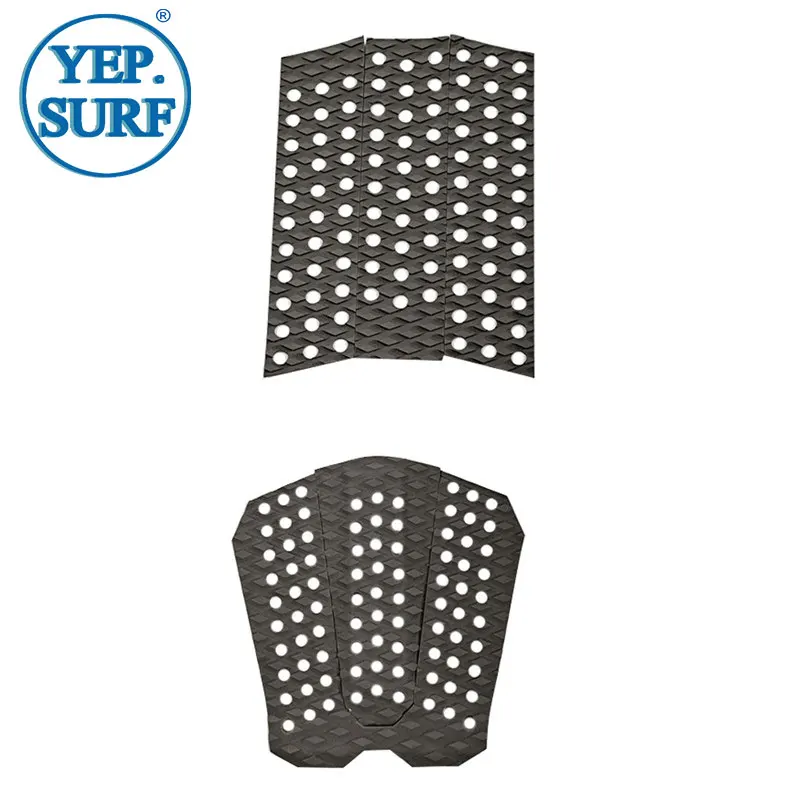 Surfboard EVA Deck Grip Pad Surf Traction Pad Front pad and tail pad full set  for Surfboard Grey colors presale