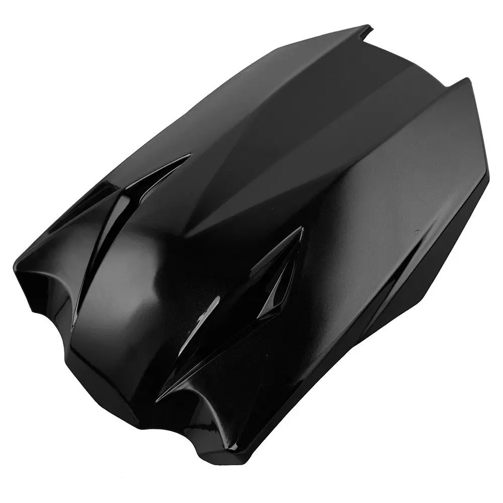 Крышка заднего сиденья для пассажирского капота для- Kawasaki Ninja650 Z650 Ninja ZX6R Z800 Z900 ABS Z1000 Ninja 300R ZX10R - Цвет: Z1000 2011-2013 Blac