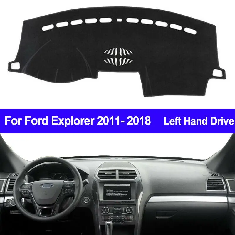 

Anti-UV Dash Mat Sunshade Carpet Dash Board Pad Cover Fit For Ford Explorer 11+