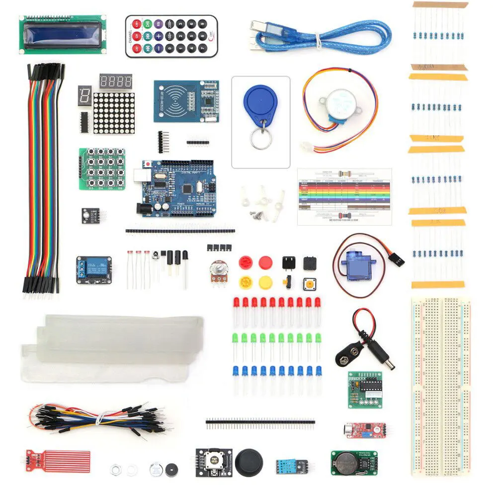 RFID стартовый набор для Arduino R3 обновленная версия Обучающий набор с сенсорным модулем подарок