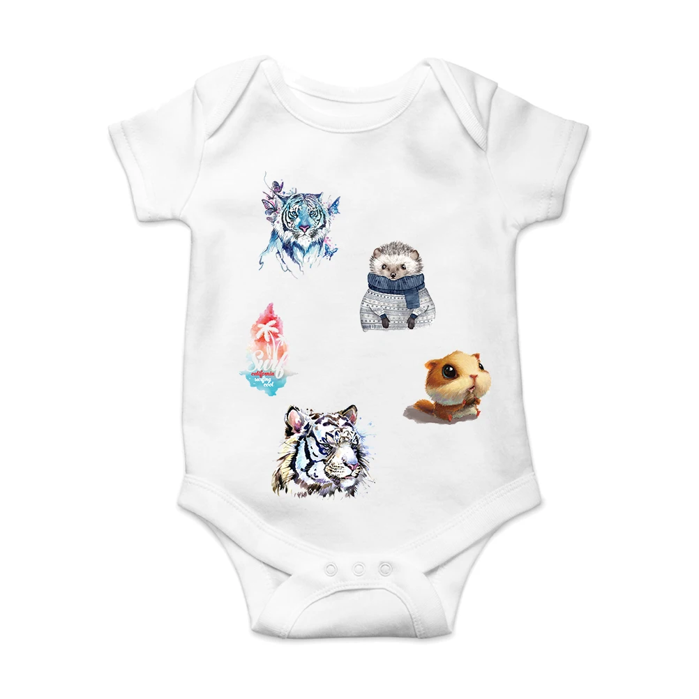 Наклейки с животными на одежду утюжок сделай сам Значки для девочек нашивки